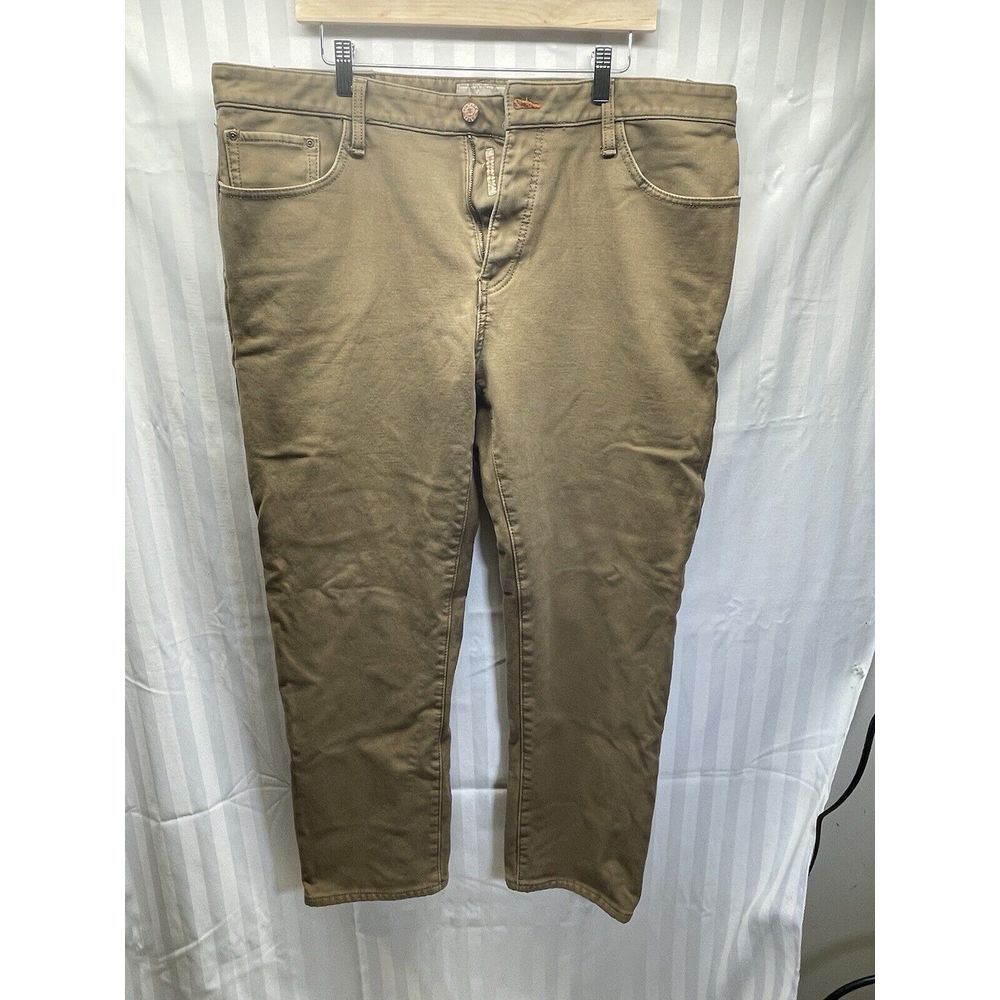 Weatherproof vintage flannel lined jeans‎ 40x32 mens beige
